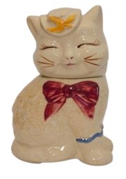 Vtg Shawnee Pottery Puss N Boots Cookie Jar