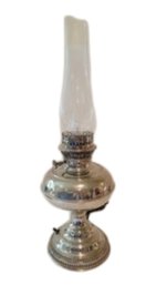 Antique Center Draft Keroses Lamp Converted To Electric