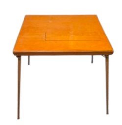 Vintage Sewing Machine Card Table