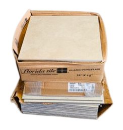 Lot Of 12x12 Glazed Porcelain Tiles