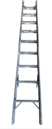 16 Foot Vintage Aluminum Extension Ladder