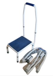 AdjustaStep Deluxe Step Stool With Handle
