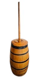 Antique Wooden Butter Churn