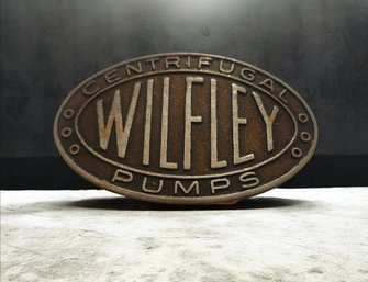 Wilfley Centrifugal Pumps Belt Buckle