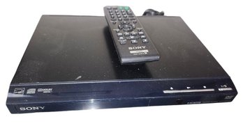 Sony DVD Player With Remote