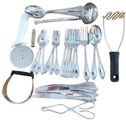 30pc International Stainless Steel Flatware Set