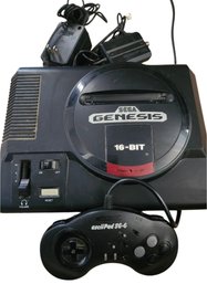 Sega Genesis 16 Bit Console With 1 Remote Model#1601