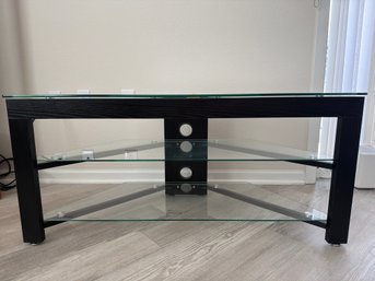 Glass Shelf TV Stand