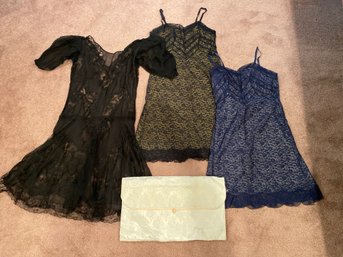 3 Vintage Lingerie Dresses