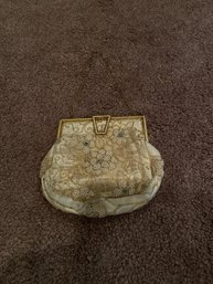 Small Vintage Beaded Hand Bag