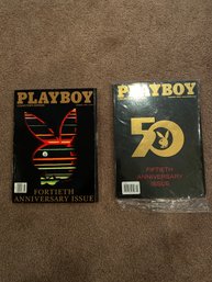 2 Playboy Magazines