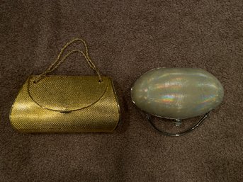 2 Hard Shell Purses