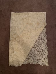 Square Doily Material Table Cloth