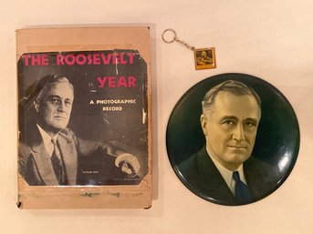 Franklin D. Roosevelt Photos And Keychain