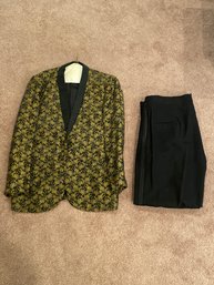 Mens Floral Pantsuit