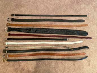Lot Of Assorted Mens And Womens Belts