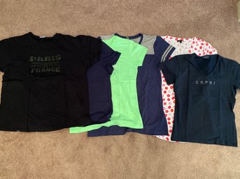 Lot Of Random Womens XL T-shirts