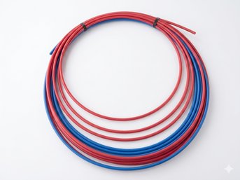 Red And Blue PEX Pipes