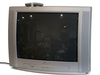 Vtg Philips CRT Television