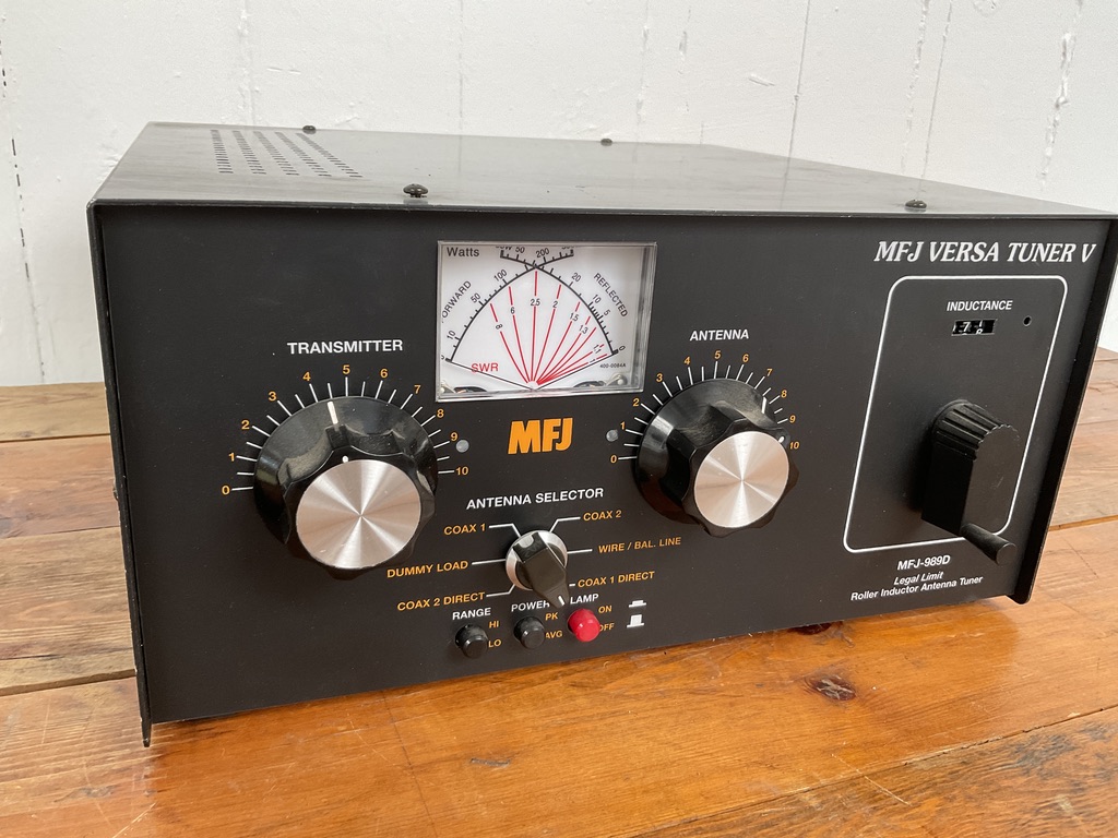 28 MFJ Versa Tuner V MFJ-989D Roller Inductor Antenna Tuner #3781