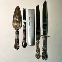 #329 Collection Of Vintage Reed & Barton Sterling Silver Handled Flatware