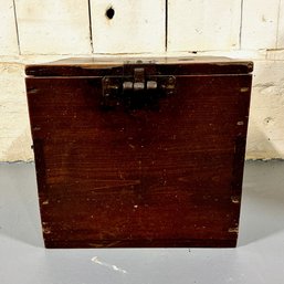 #013 Antique Japanese Zenibako/Cash Box