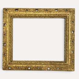 #260 Vintage Ornate Gilded Wooden Picture Frame 24 3/8' X 28 1/8'