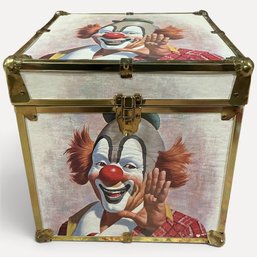 #149 Vintage Ringo The Happy Clown Storage Footlocker Trunk 16' X 16' X 16'