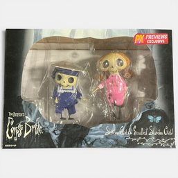 #394 Tim Burton's Corpse Bride Skeleton Girl & Smallest Skeleton Child Figures