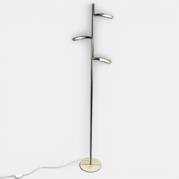 #013 Modern Minimalist Spotlight Industrial Metal Floor Lamp 61'