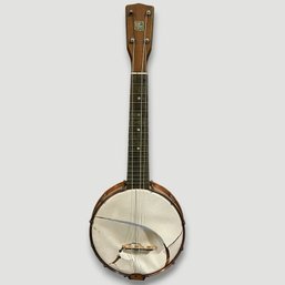 #325 Vintage Mele B&J NY Banjo Ukulele 21'