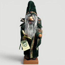 #184 Christian Ulbricht 'Forest Wizard' Wooden Figurine 20'