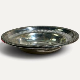#477 Vintage Kenilworth Watrous 78g Sterling Silver Reticulated Plate/serving Tray 6.5'W