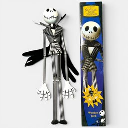 #291 Disney Nightmare Before Christmas Wooden Jack Marionette Doll