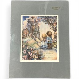 #241 Jody Bergsma 'May You Find Your Love Along The Way' Limited Edition Matted Lithograph 2161/7500