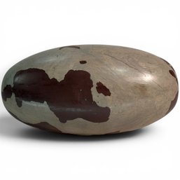 #116 Large Smooth Naturally Formed Shiva Lingam Stone 9.5' X 4.5'