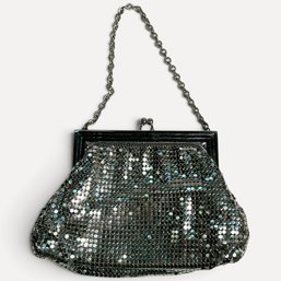#446 Vintage Whiting & Davis Metal Mesh Evening Bag