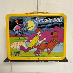 #049 Vintage 1973 'scooby Doo' Metal Thermos Lunchbox