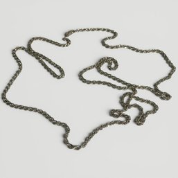 #208 Sterling Silver Twisted Rope Chain 16.49g