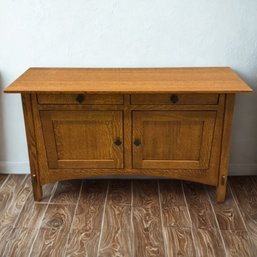 #275 Amish-made Boulder Creek Enclosed Sofa Table 48' X 29.5'