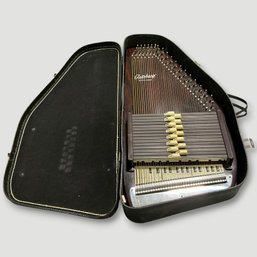 #329 Oscar Schmidt OS15B 'The Berkshire' 15-Chord Autoharp With Carrying Case 24'