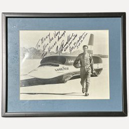 #436 Craig And Lee Breedlove Autographed Framed Photograph 11' X 13'