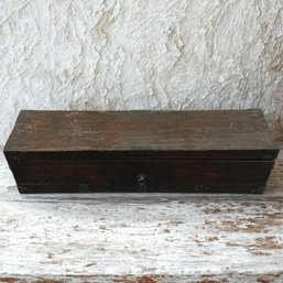 #276 Antique Wooden Tool Chest 46.5' X 12'