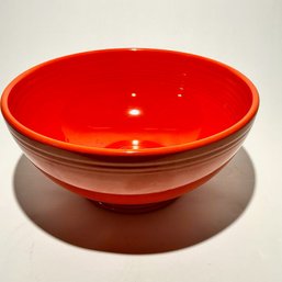 #041 Homer Laughlin Fiestaware Bowl, Poppy 11'