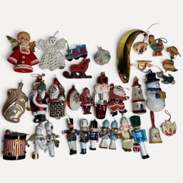 #479 33-Piece Collection Of Vintage Christmas Ornaments