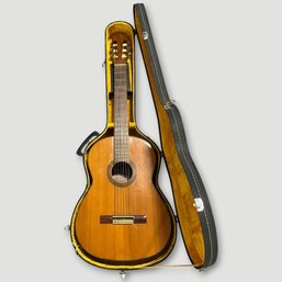 #330 Navarra Centennial Japanese Classical Guitar With Carrying Case 39'