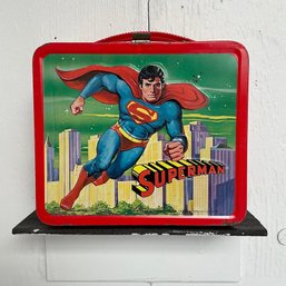 #000 Vintage 1978 'Superman' Metal Lunchbox