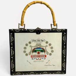 #155 Vintage Romeo Roma Cigar Box Purse
