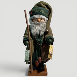 #169 Christian Ulbricht 'Nature Lover Santa' Nutcracker 18.5'