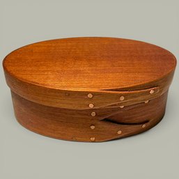 #069 Vintage Shaker Workshops Cherry Wood Music Box